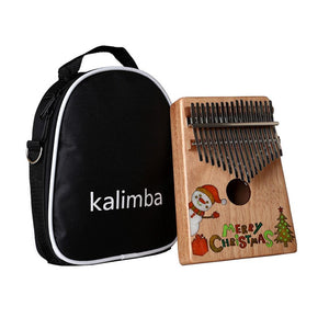 Christmas Design | Hand-inlaid Christmas Kalimba